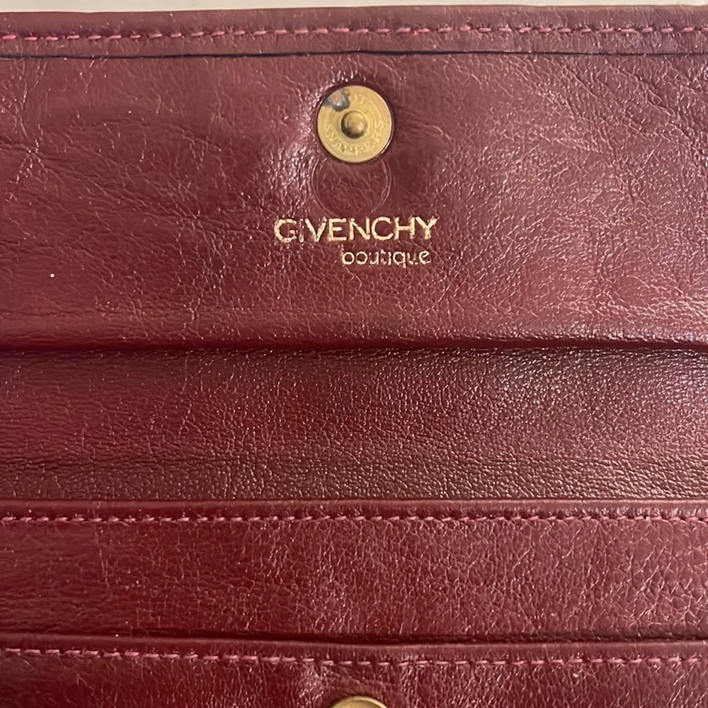 Givenchy leather change pouch card holder wallet - Picture 5 of 8
